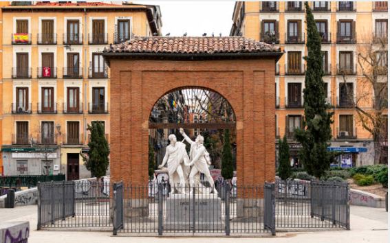 Estatua Daoiz y Velarde Plaza 2 de mayo